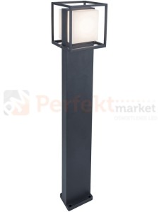 Lutec lampa stojąca słupek LED 75cm CRUZ 13W 1000lm 3000K antracyt IP54 7199201118