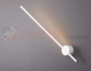Lampa ścienna kinkiet LED SPIDER IP44 biały rura linia LED 79 cm MAXLIGHTW0212