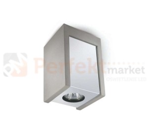 Oprawa sufitowa LED natynkowa stała Lindo Masso C cube szara