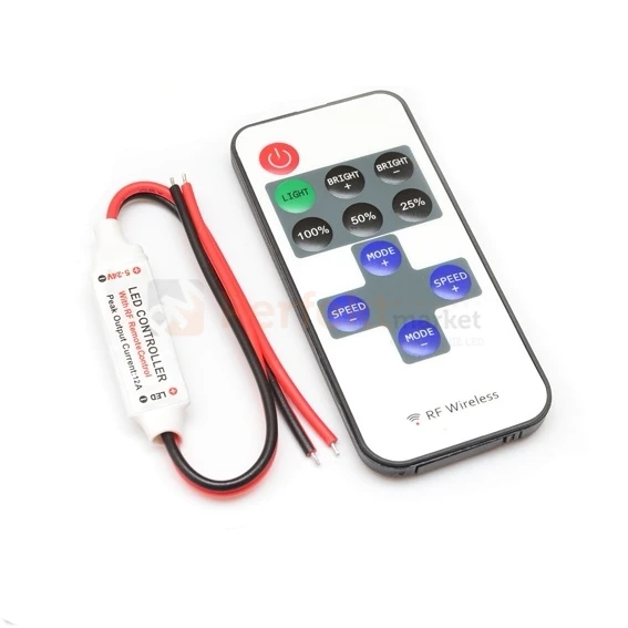 ściemniacz led z pilotem mini RF