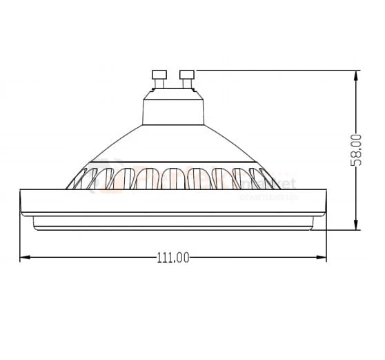 zarowka led-ES111-gu10 9w-30-biała neutralna wymiary perfektmarket.jpg
