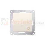 Simon 54 Przycisk dzwonek kremowy bez ramki DD1L.01/41 perfektmarket