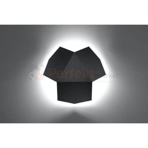 lampa_ścienna kinkiet czarna czarny nowoczesna minimalizm perfektmarket design lampa ścienna trójkątny kinkiet LED tre biały perfektmarket SL.0425 sklep_olsztyn