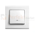 łącznik 1-krotny podświetlany viko panasonic linnera włącznik biały prosty klasyczny minimalistyczny oświetlenie oświetlenie_led biała prosta klasyczna minimalizm minimalistyczna perfektmarket perfekt_market 90450019