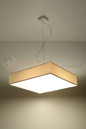 nowoczesna lampa minimal perfektmarket design wisząca sufitowa kwadratowa LED HORUS 45 biała light.jpg
