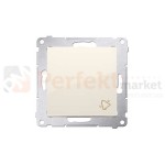 Simon 54 Przycisk dzwonek kremowy bez ramki DD1.01/41 perfektmarket