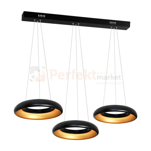 Lampa_do_salonu lampa_led nowoczesna_lampa lampa_pierścieniowa Rondo 354 czarna złota oswietlenie_led-led-lampa perfektmarket.jpg
