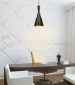 modern lampa p306c czarna wisząca led design room okrągła edison minimal styl perfektmarket.jpg