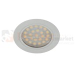 Oprawa meblowa LED okrągła wpuszczana.