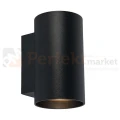 Lampa ścienna led oświetlenie_led kinkiet lampa_scienna czarny czarna okrągła okrągły sandy round wl white wall 92696 Zuma Line perfektmarket.jpg