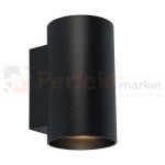 Lampa ścienna led oświetlenie_led kinkiet lampa_scienna czarny czarna okrągła okrągły sandy round wl white wall 92696 Zuma Line perfektmarket.jpg
