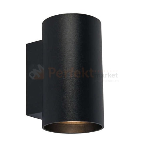 Lampa ścienna led oświetlenie_led kinkiet lampa_scienna czarny czarna okrągła okrągły sandy round wl white wall 92696 Zuma Line perfektmarket.jpg
