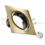 Oprawa halogenowa sufitowa ruchoma pojedyncza mosiadz stalowa premiumlux gniazdo GU10 LED perfektmarket.jpg