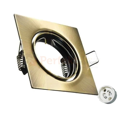 Oprawa halogenowa sufitowa ruchoma pojedyncza mosiadz stalowa premiumlux gniazdo GU10 LED perfektmarket.jpg