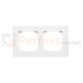 TR2/111 Ramka 2- krotna, biały mat, perfektmarket (0)