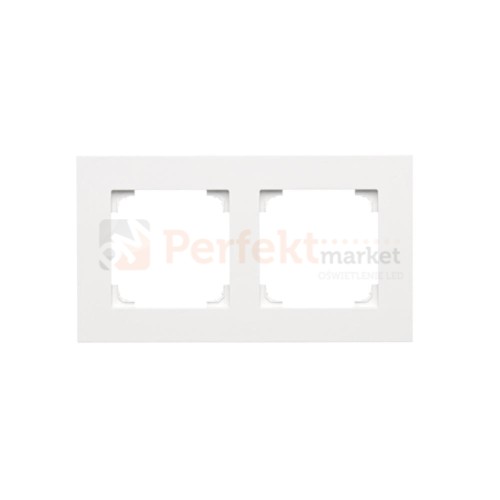 TR2/111 Ramka 2- krotna, biały mat, perfektmarket (0)