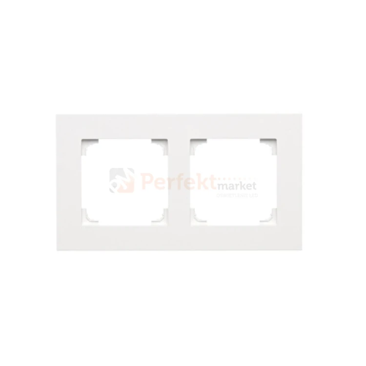 TR2/111 Ramka 2- krotna, biały mat, perfektmarket (0)