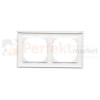 TR2/111 Ramka 2- krotna, biały mat, perfektmarket (2)