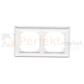 TR2/111 Ramka 2- krotna, biały mat, perfektmarket (2)