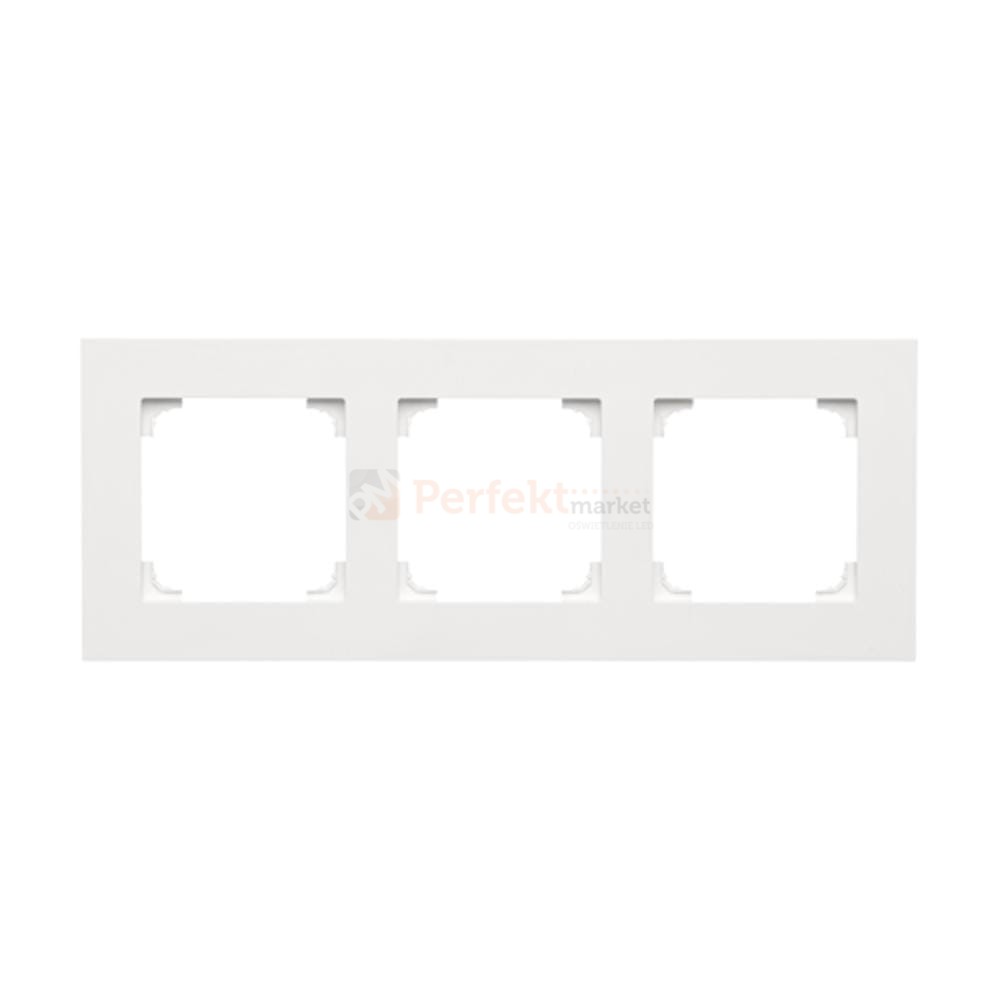 TR3/111 Ramka 3- krotna, biały mat, perfektmarket (0)
