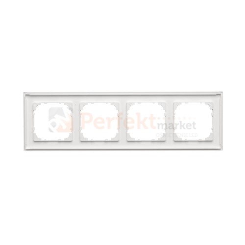 TR4/111 Ramka 4- krotna, biały mat, perfektmarket (2)