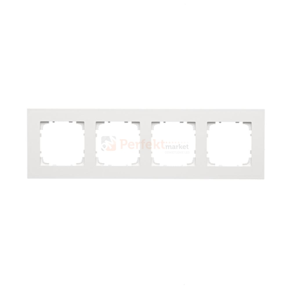 TR4/111 Ramka 4- krotna, biały mat, perfektmarket (0)