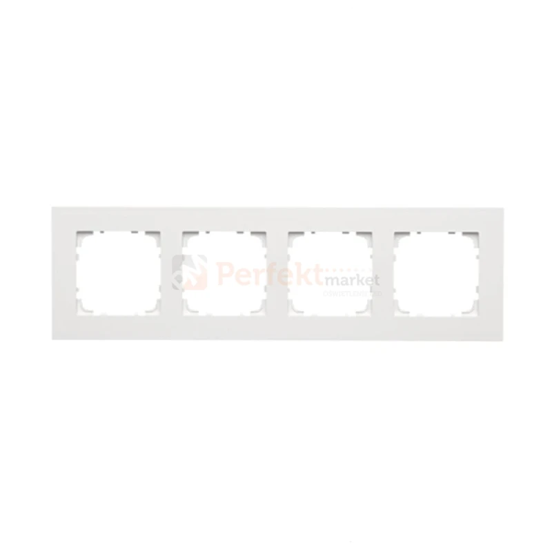 TR4/111 Ramka 4- krotna, biały mat, perfektmarket (1)