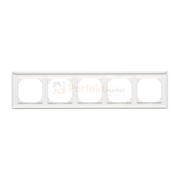 TR5/111 Ramka 5- krotna, biały mat, perfektmarket (2)