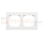 TR2/AB111 Ramka 2- krotna, antybakteryjny biały, perfektmarket (0)