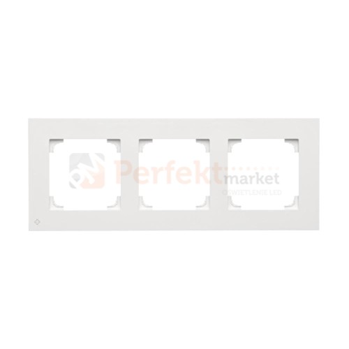 TR3/AB111 Ramka 3- krotna, antybakteryjny biały, perfektmarket (0)