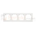 TR4/AB111 Ramka 4- krotna, antybakteryjny biały, perfektmarket (0)