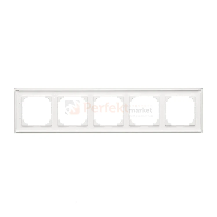 TR5/AB111 Ramka 5- krotna, antybakteryjny biały, perfektmarket (2)