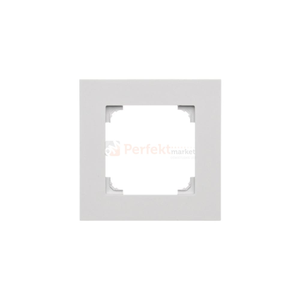 TR1/114 Ramka 1- krotna, jasnoszary mat, perfektmarket (0)