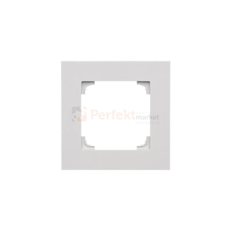TR1/114 Ramka 1- krotna, jasnoszary mat, perfektmarket (2)