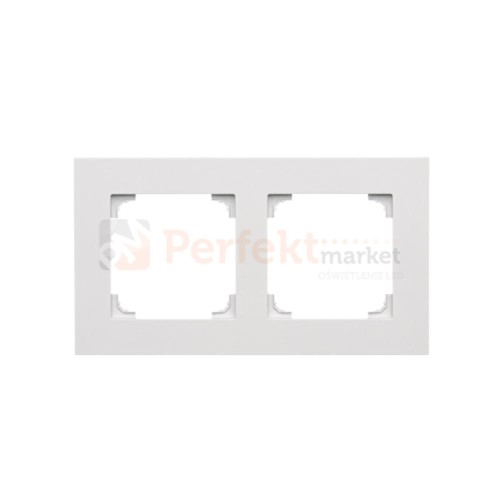 TR2/114 Ramka 2- krotna, jasnoszary mat, perfektmarket (0)