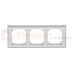 TR3/114 Ramka 3- krotna, jasnoszary mat, perfektmarket (2)