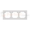 TR3/114 Ramka 3- krotna, jasnoszary mat, perfektmarket (0)
