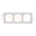 TR3/114 Ramka 3- krotna, jasnoszary mat, perfektmarket (0)