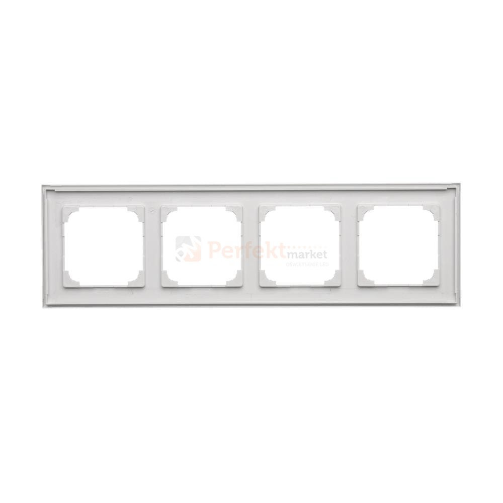 TR4/114 Ramka 4- krotna, jasnoszary mat, perfektmarket (2)