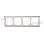 TR4/114 Ramka 4- krotna, jasnoszary mat, perfektmarket (2)