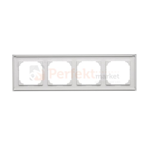 TR4/114 Ramka 4- krotna, jasnoszary mat, perfektmarket (2)