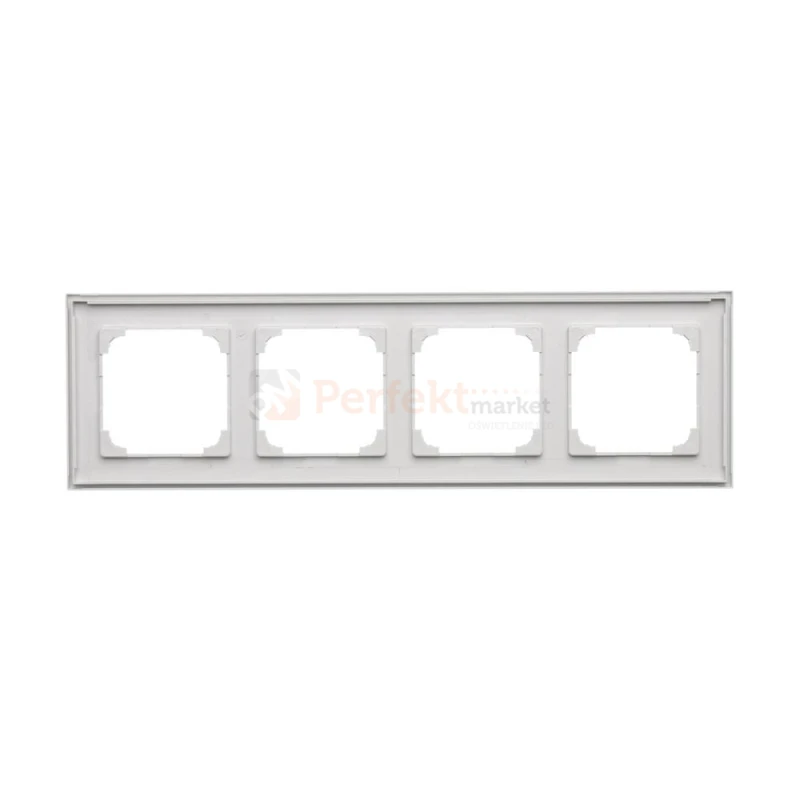 TR4/114 Ramka 4- krotna, jasnoszary mat, perfektmarket (1)