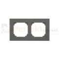 TR2/116 Ramka 2- krotna, grafitowy mat, perfektmarket (0)