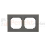 TR2/116 Ramka 2- krotna, grafitowy mat, perfektmarket (0)