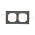 TR2/116 Ramka 2- krotna, grafitowy mat, perfektmarket (2)