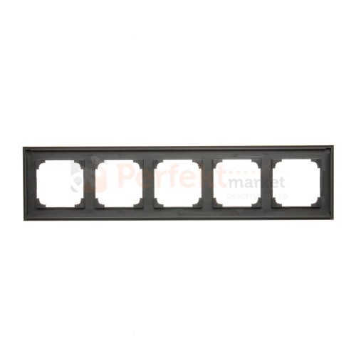 TR5/116 Ramka 5- krotna, grafitowy mat, perfektmarket (2)