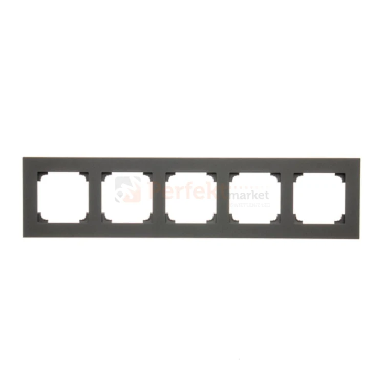 TR5/116 Ramka 5- krotna, grafitowy mat, perfektmarket (0)