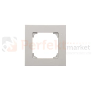 Ramka 1- krotna Simon 55 aluminium mat