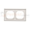 TR2/143 Ramka 2- krotna, aluminium mat, perfektmarket (2)
