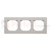 TR3/143 Ramka 3- krotna, aluminium mat, perfektmarket (0)